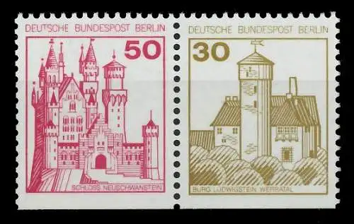 BERLIN ZUSAMMENDRUCK Nr W62 postfrisch WAAGR PAAR 901106