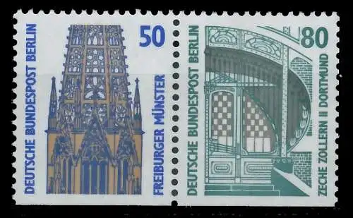 BERLIN ZUSAMMENDRUCK Nr W88 postfrisch WAAGR PAAR 90118E