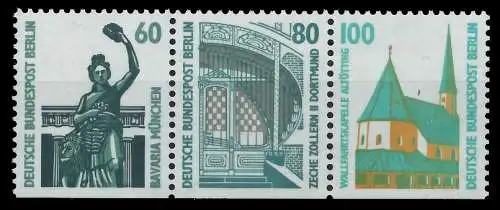 BERLIN ZUSAMMENDRUCK Nr W96 postfrisch 3ER STR 9011BA