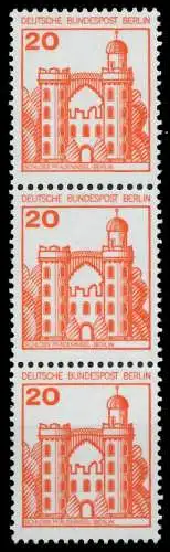 BERLIN DS BURGEN U. SCHLÖSSER Nr 533R postfrisch 3ER ST 901286