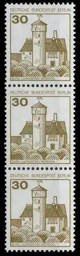 BERLIN DS BURGEN U. SCHLÖSSER Nr 534A IR postfrisch 3ER 9012DE