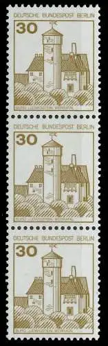 BERLIN DS BURGEN U. SCHLÖSSER Nr 534A IR postfrisch 3ER 9012F2