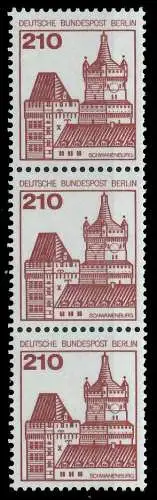 BERLIN DS BURGEN U. SCHLÖSSER Nr 589R postfrisch 3ER ST 901306