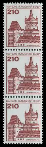 BERLIN DS BURGEN U. SCHLÖSSER Nr 589R postfrisch 3ER ST 90130A