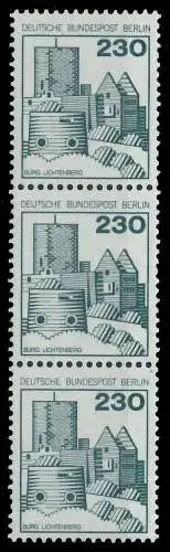 BERLIN DS BURGEN U. SCHLÖSSER Nr 590R postfrisch 3ER ST 90132E