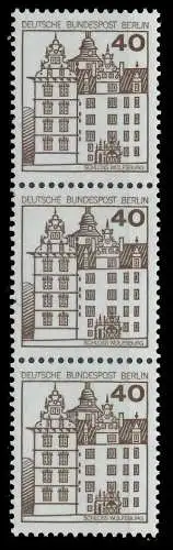 BERLIN DS BURGEN U. SCHLÖSSER Nr 614R postfrisch 3ER ST 90133A