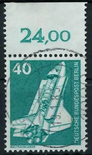 BERLIN DS INDUSTRIE U. TECHNIK Nr 498 zentrisch gestempelt 9067AE