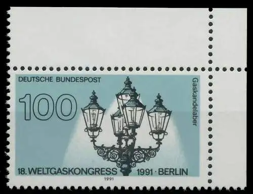 BRD 1991 Nr 1538 postfrisch ECKE-ORE 9069EA