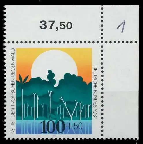 BRD 1992 Nr 1615 postfrisch ECKE-ORE 906A42