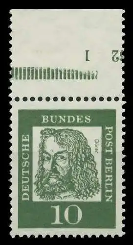 BERLIN DS BED. DEUTSCHE Nr 202P postfrisch ORA 906C56