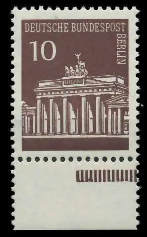 BERLIN DS BRAND. TOR Nr 286P postfrisch URA 906CE6