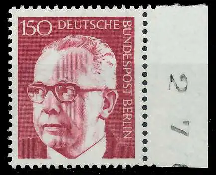 BERLIN DS HEINEMANN Nr 431 postfrisch SRA 906CF6