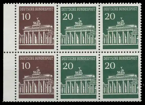 BRD BUND HEFTCHENBLATT Nr HB 18 postfrisch 90ED52