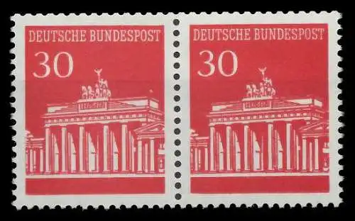BRD DS BRANDENBURGER TOR Nr 508v postfrisch WAAGR PAAR 90ED7A