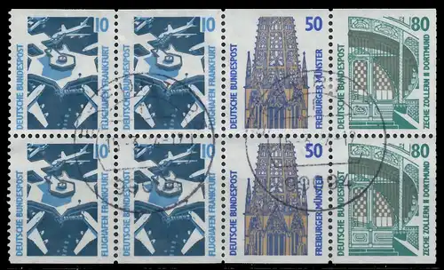 BRD BUND HEFTCHENBLATT Nr HB 30 zentrisch gestempelt 90EE46