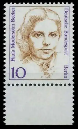 BERLIN DS FRAUEN Nr 806 postfrisch URA 90EF52