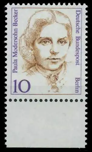BERLIN DS FRAUEN Nr 806 postfrisch URA 90EF56