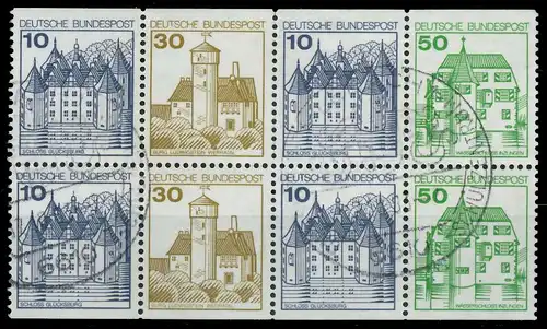 BRD BUND HEFTCHENBLATT Nr HB 27I zentrisch gestempelt 90EFE2