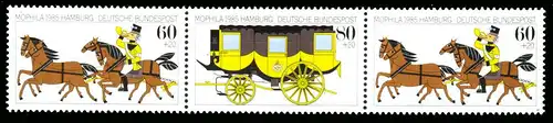 BRD ZUSAMMENDRUCK Nr WZD6 postfrisch 3ER STR S96746A