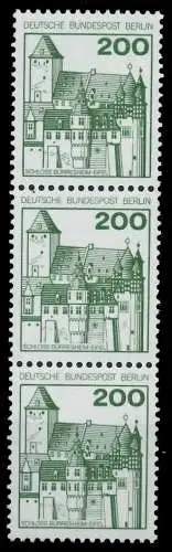 BERLIN DS BURGEN U. SCHLÖSSER Nr 540R postfrisch 3ER ST 90F0F6