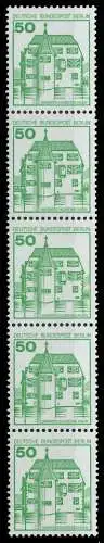 BERLIN DS BURGEN U. SCHLÖSSER Nr 615AR postfrisch 5ER S 90F156