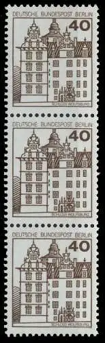 BERLIN DS BURGEN U. SCHLÖSSER Nr 614R postfrisch 3ER ST 90F2CA