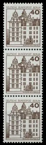 BERLIN DS BURGEN U. SCHLÖSSER Nr 614R postfrisch 3ER ST 90F2DE