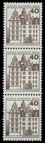 BERLIN DS BURGEN U. SCHLÖSSER Nr 614R postfrisch 3ER ST 90F2E2