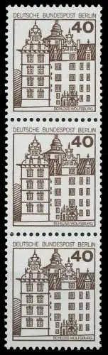 BERLIN DS BURGEN U. SCHLÖSSER Nr 614R postfrisch 3ER ST 90F2FA