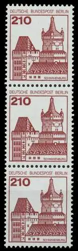 BERLIN DS BURGEN U. SCHLÖSSER Nr 589R postfrisch 3ER ST 90F33A