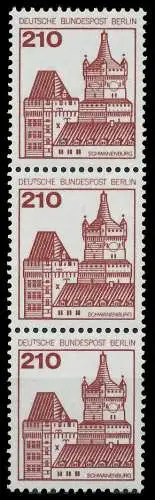 BERLIN DS BURGEN U. SCHLÖSSER Nr 589R postfrisch 3ER ST 90F34A