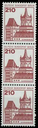 BERLIN DS BURGEN U. SCHLÖSSER Nr 589R postfrisch 3ER ST 90F356