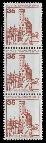 BERLIN DS BURGEN U. SCHLÖSSER Nr 673R postfrisch 3ER ST 90F3B6