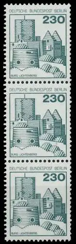 BERLIN DS BURGEN U. SCHLÖSSER Nr 590R postfrisch 3ER ST 90F3FA