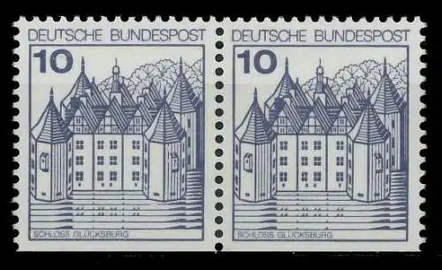 BRD DS BURGEN U. SCHLÖSSER Nr 913D postfrisch WAAGR PAA 914CC6