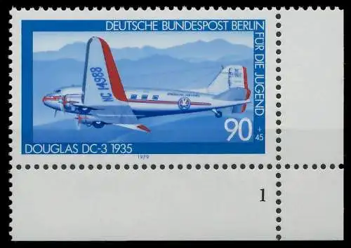 BERLIN 1979 Nr 595 postfrisch FORMNUMMER 1 914CDA