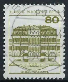 BERLIN DS BURGEN U. SCHLÖSSER Nr 674A zentrisch gestempelt 914D1A