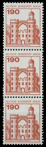 BERLIN DS BURGEN U. SCHLÖSSER Nr 539R postfrisch 3ER ST 914F1A