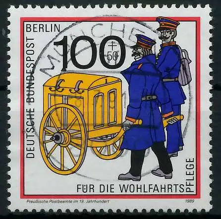 BERLIN 1989 Nr 854 zentrisch gestempelt 915002