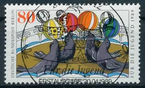 BERLIN 1989 Nr 840 ESST zentrisch gestempelt 915012