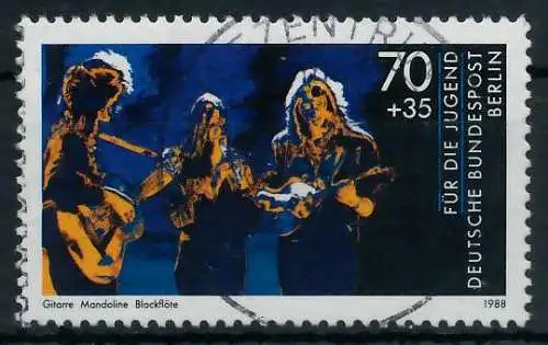 BERLIN 1988 Nr 809 zentrisch gestempelt 915146
