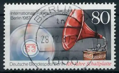 BERLIN 1987 Nr 787 zentrisch gestempelt 9151E6