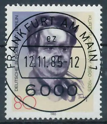 BERLIN 1985 Nr 748 zentrisch gestempelt 915392