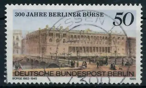 BERLIN 1985 Nr 740 gestempelt 9153AE