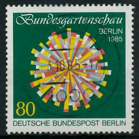 BERLIN 1985 Nr 734 zentrisch gestempelt 9153F2