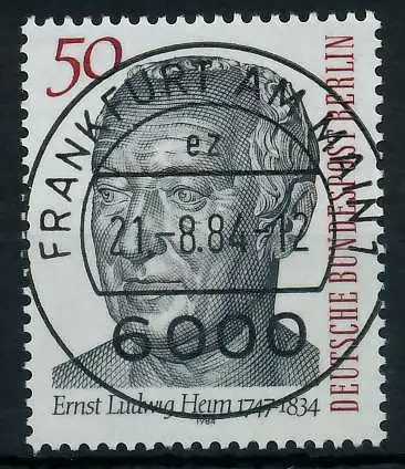 BERLIN 1984 Nr 723 zentrisch gestempelt 91540E