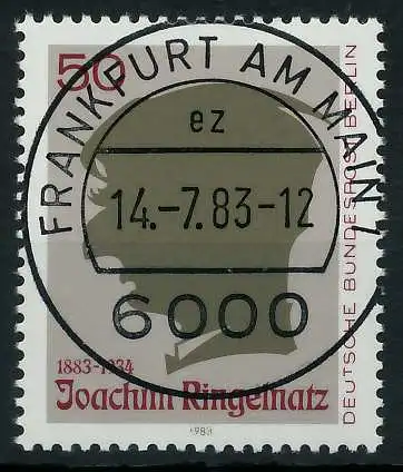 BERLIN 1983 Nr 701 zentrisch gestempelt 91D37A