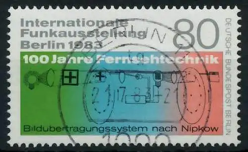 BERLIN 1983 Nr 702 zentrisch gestempelt 91D38E