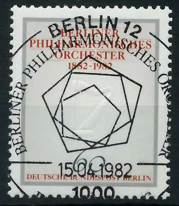 BERLIN 1982 Nr 666 ESST zentrisch gestempelt 91D466