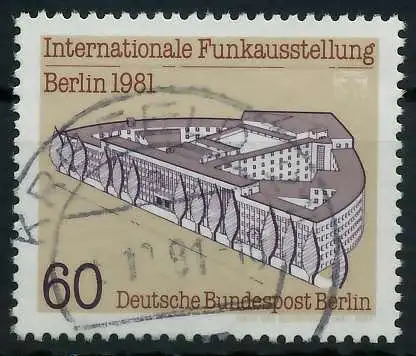 BERLIN 1981 Nr 649 gestempelt 91D4AE